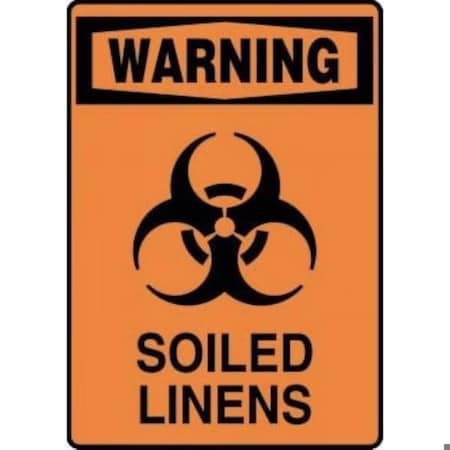 Accuform OSHA WARNING SAFETY SIGN SOILED MBHZ025XT MBHZ025XT